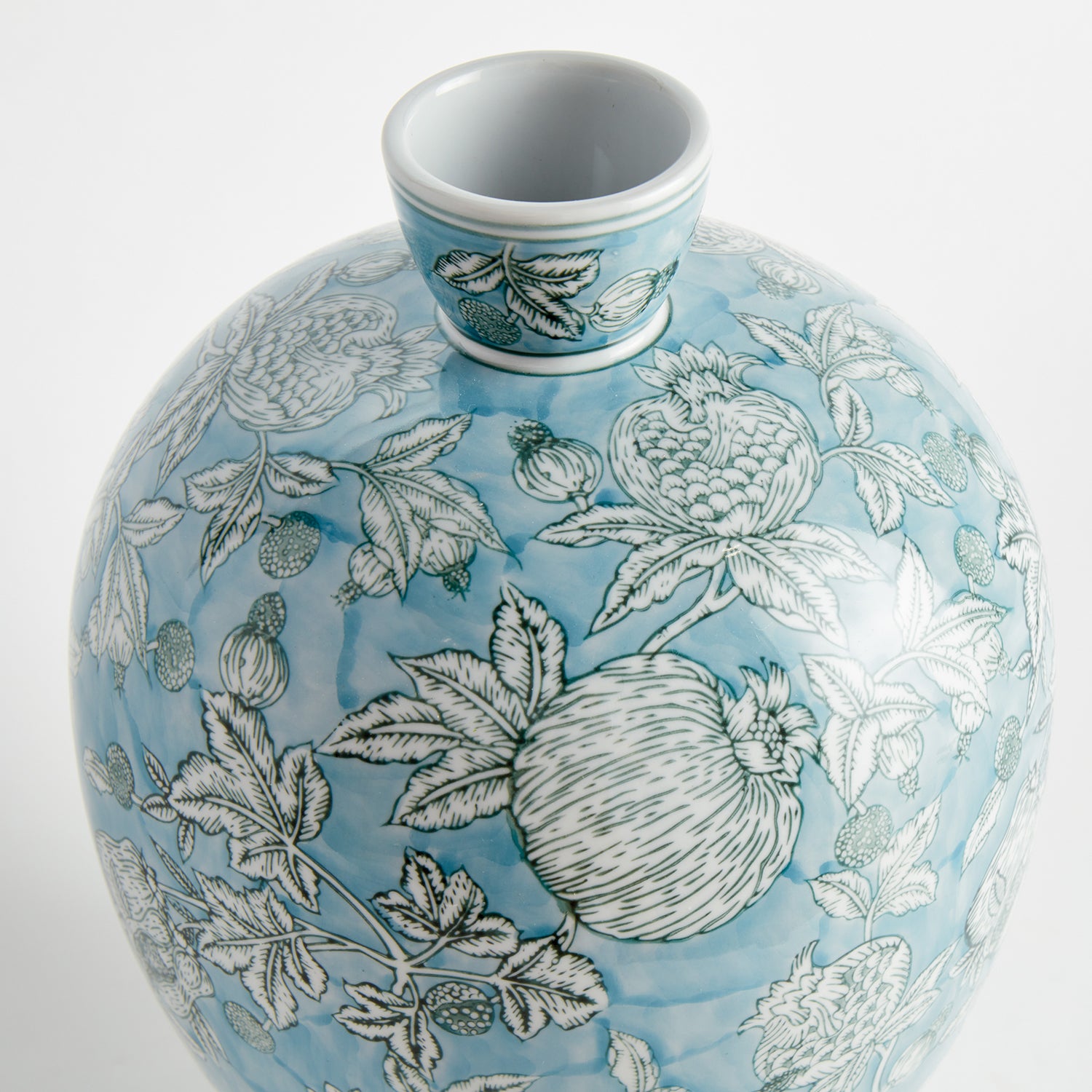 Pomegranate Sketch Vase