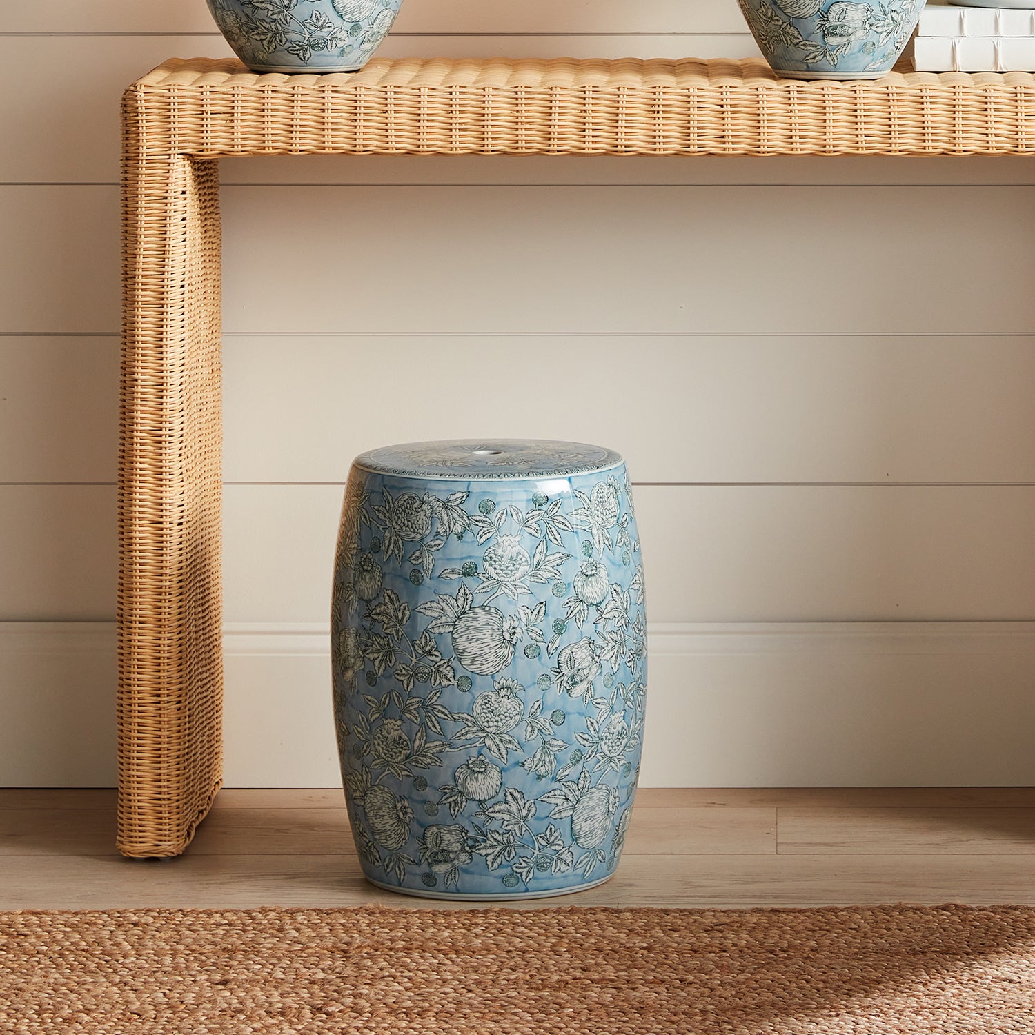 Pomegranate Sketch Stool