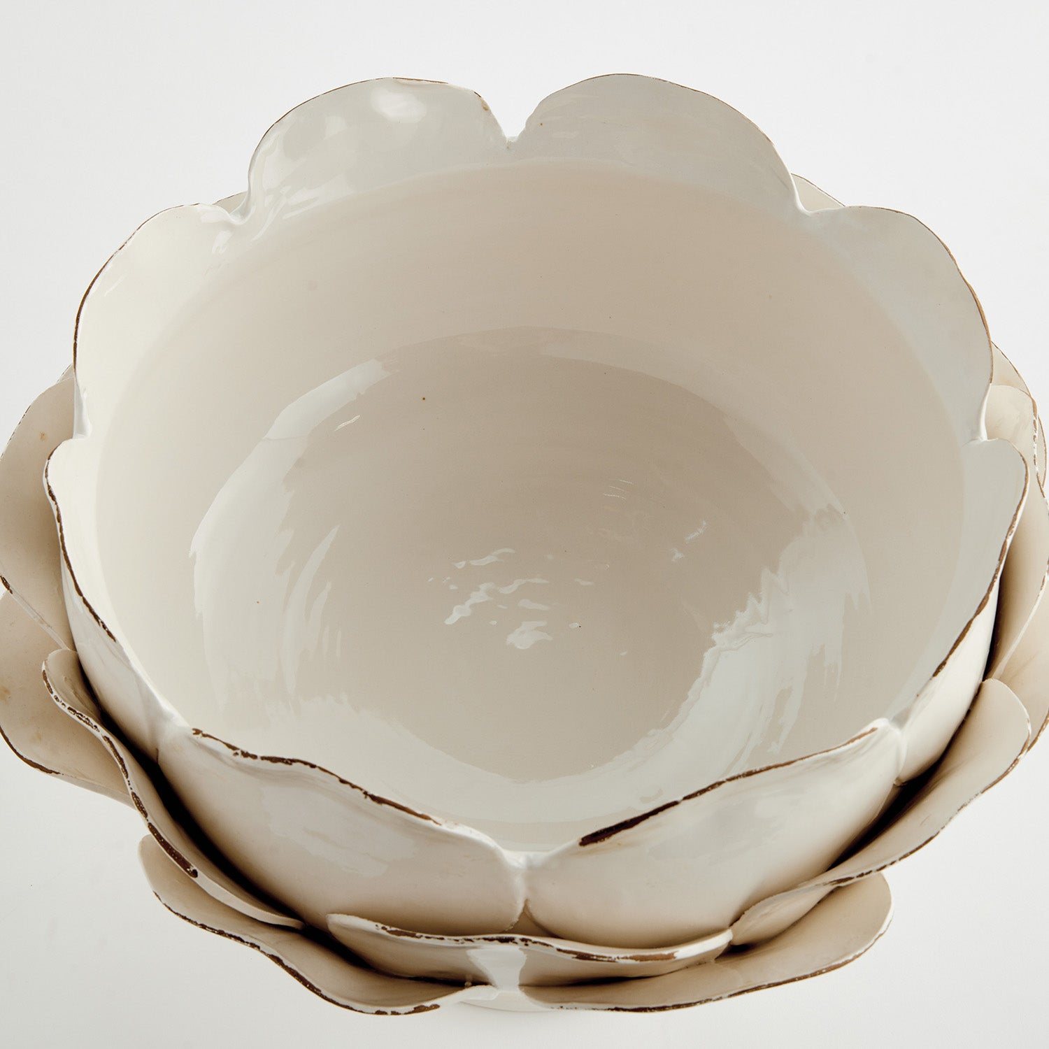 Di Rosa Grande Footed Decorative Bowl