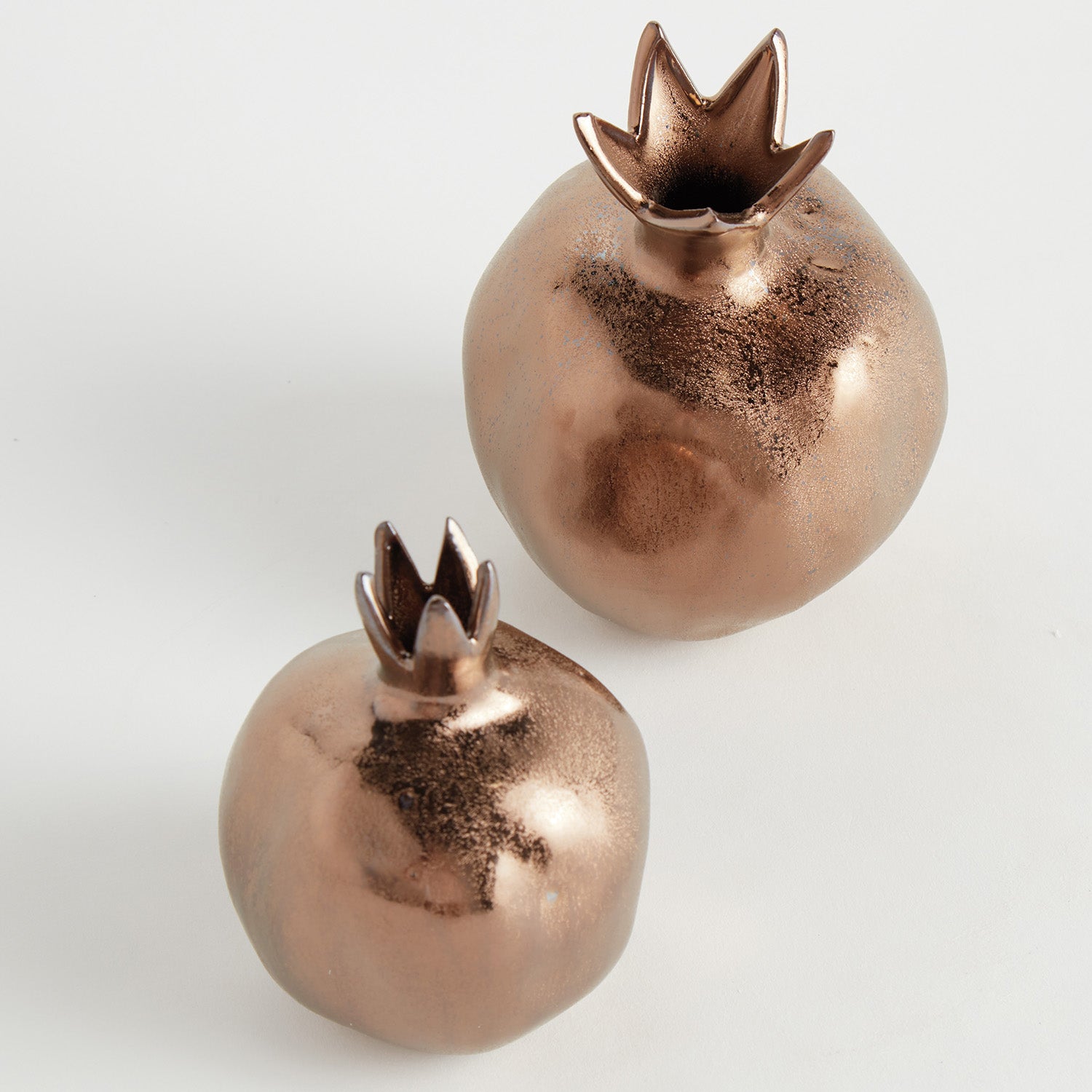 Pomegranate Bud Vase Set of 2