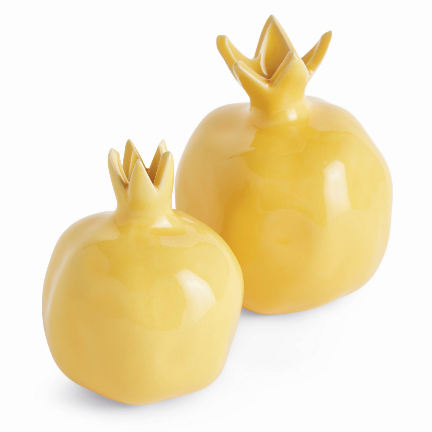 Pomegranate Bud Vase Set of 2