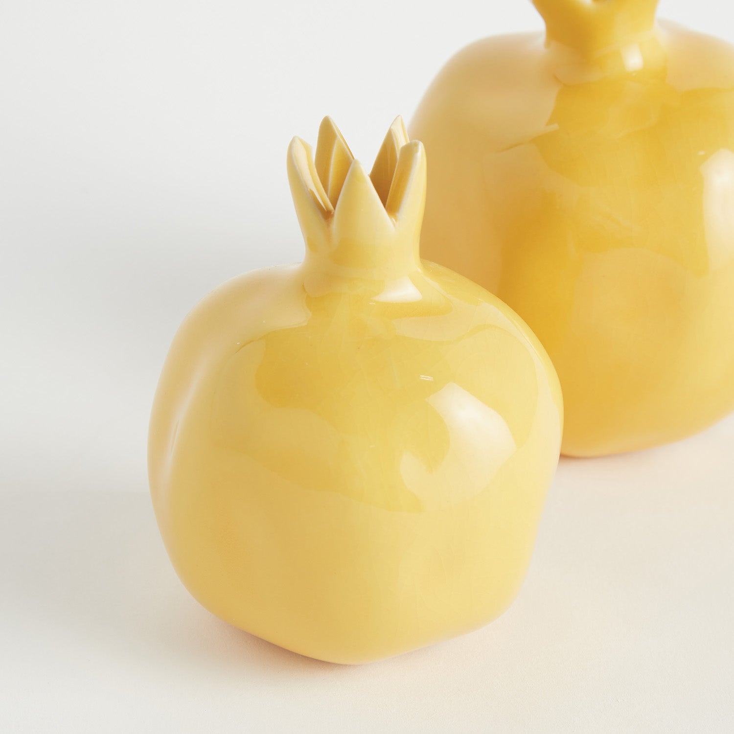 Pomegranate Bud Vase Set of 2