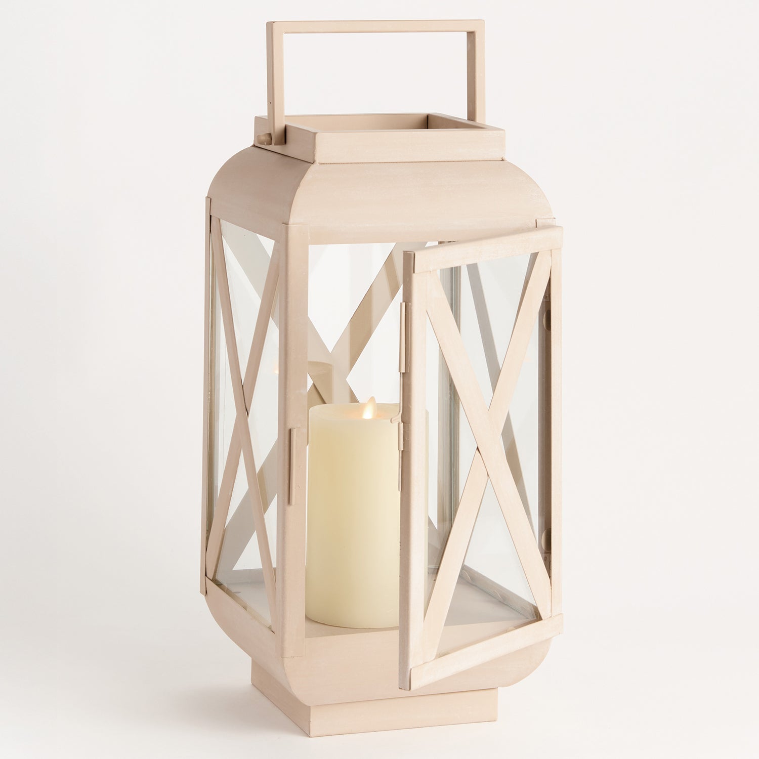 Pietra Outdoor Candle Lantern