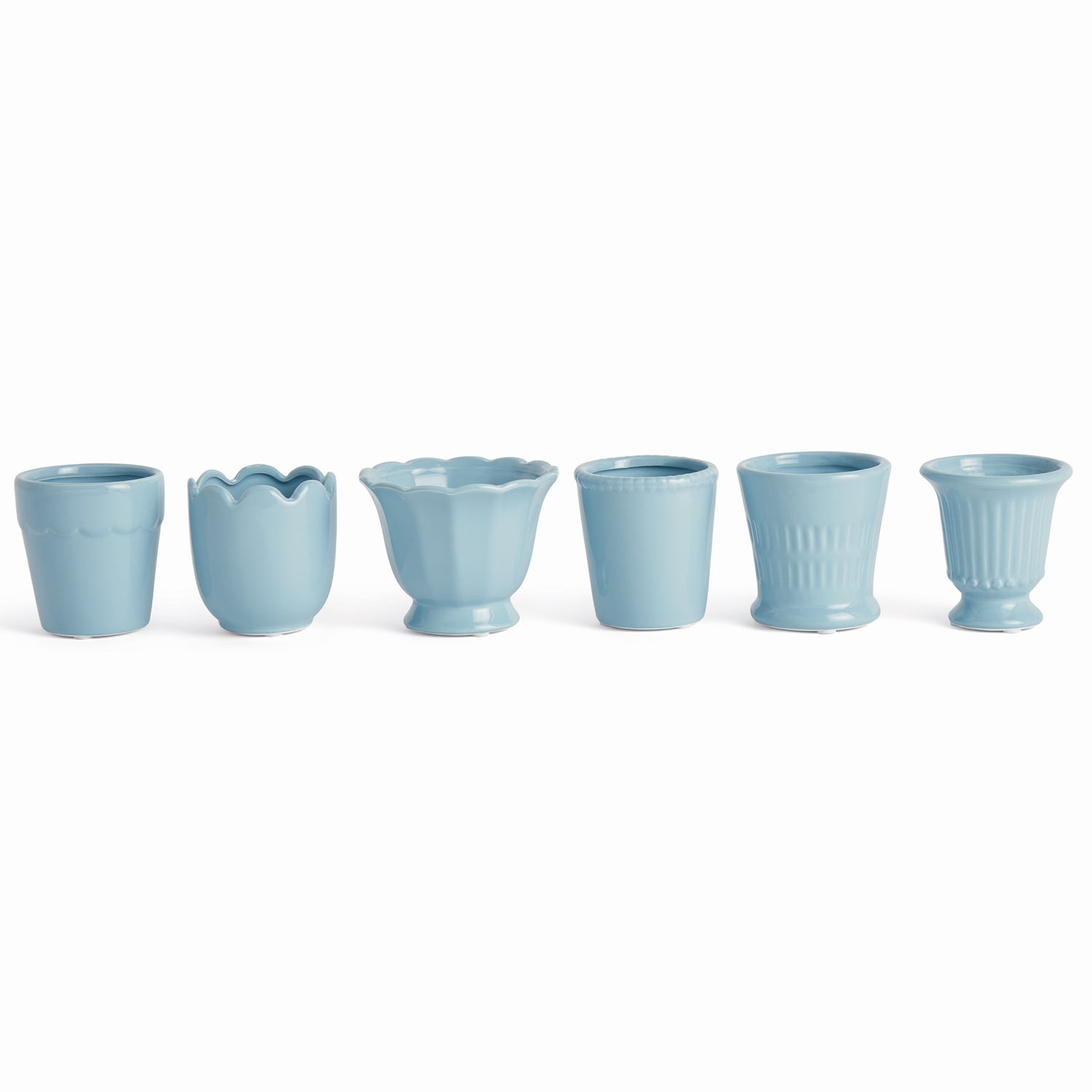 Mirabelle II Mini Cachepot Set of 6