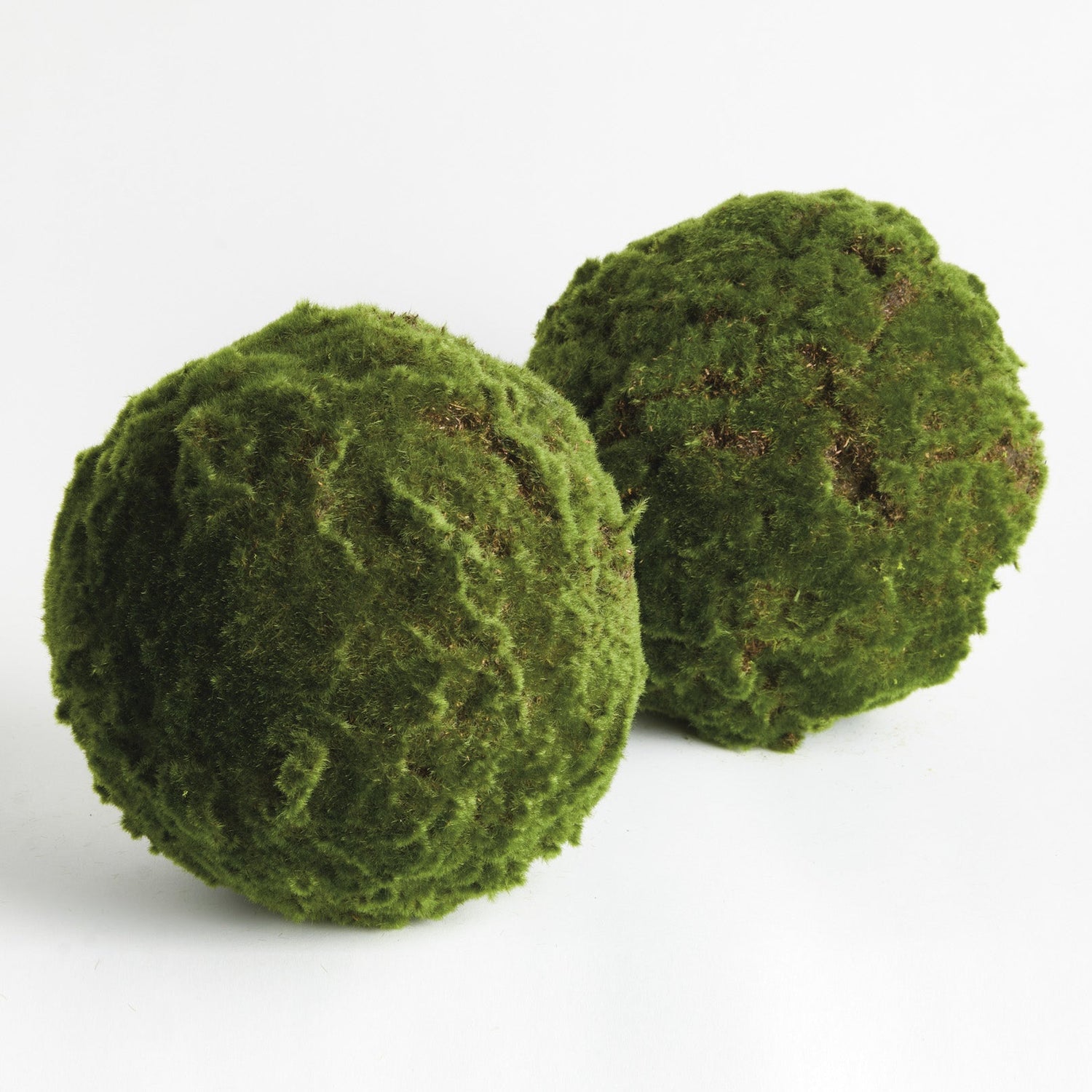 Moss 11in Orb Set of 2