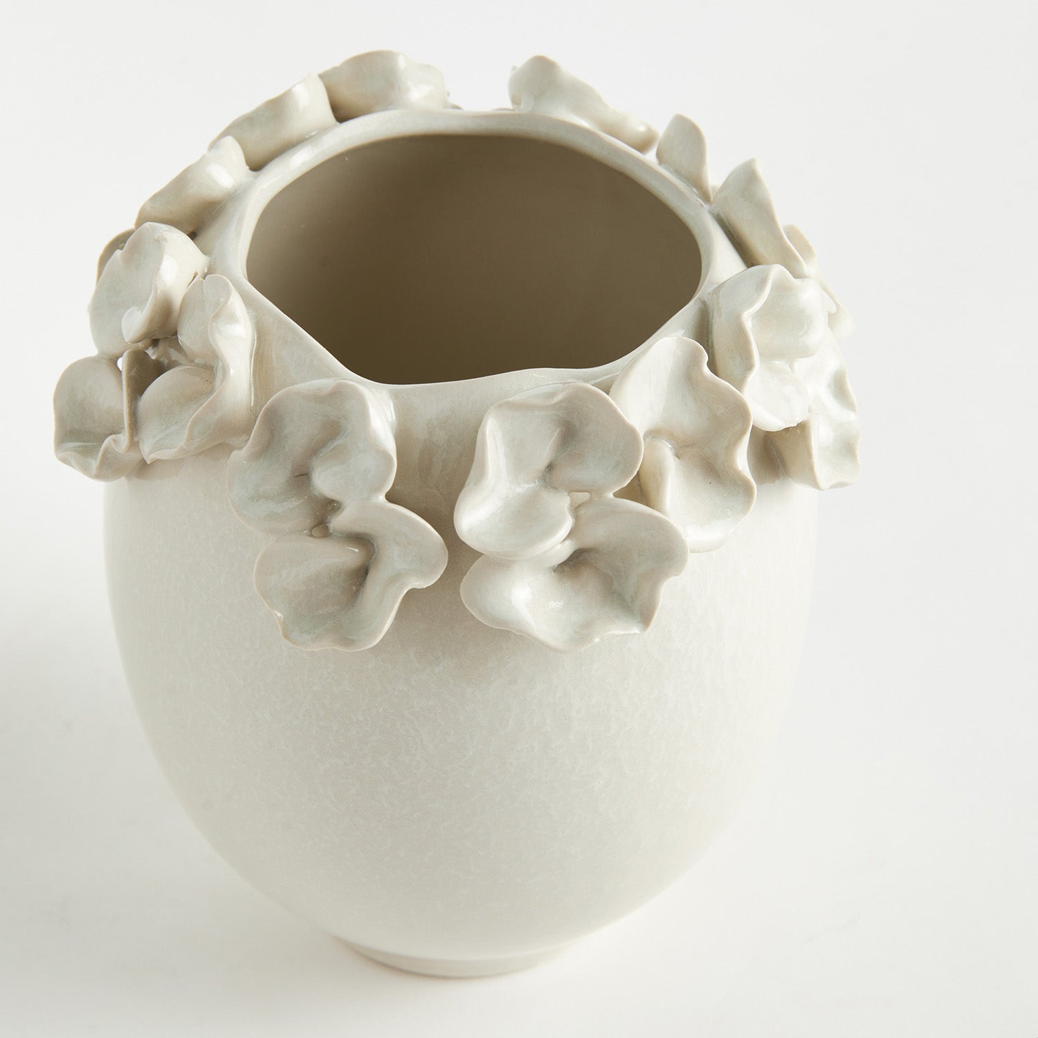 Petite Fleur White Vase