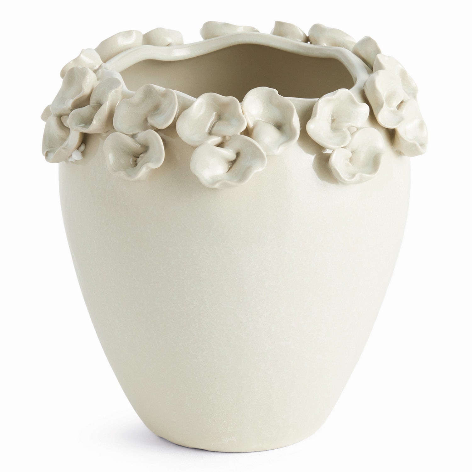 Petite Fleur White Vase