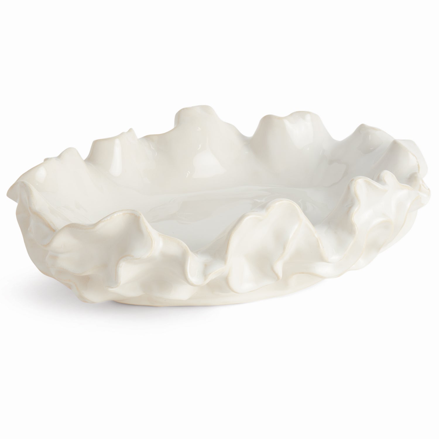 Camilla White Decorative Bowl