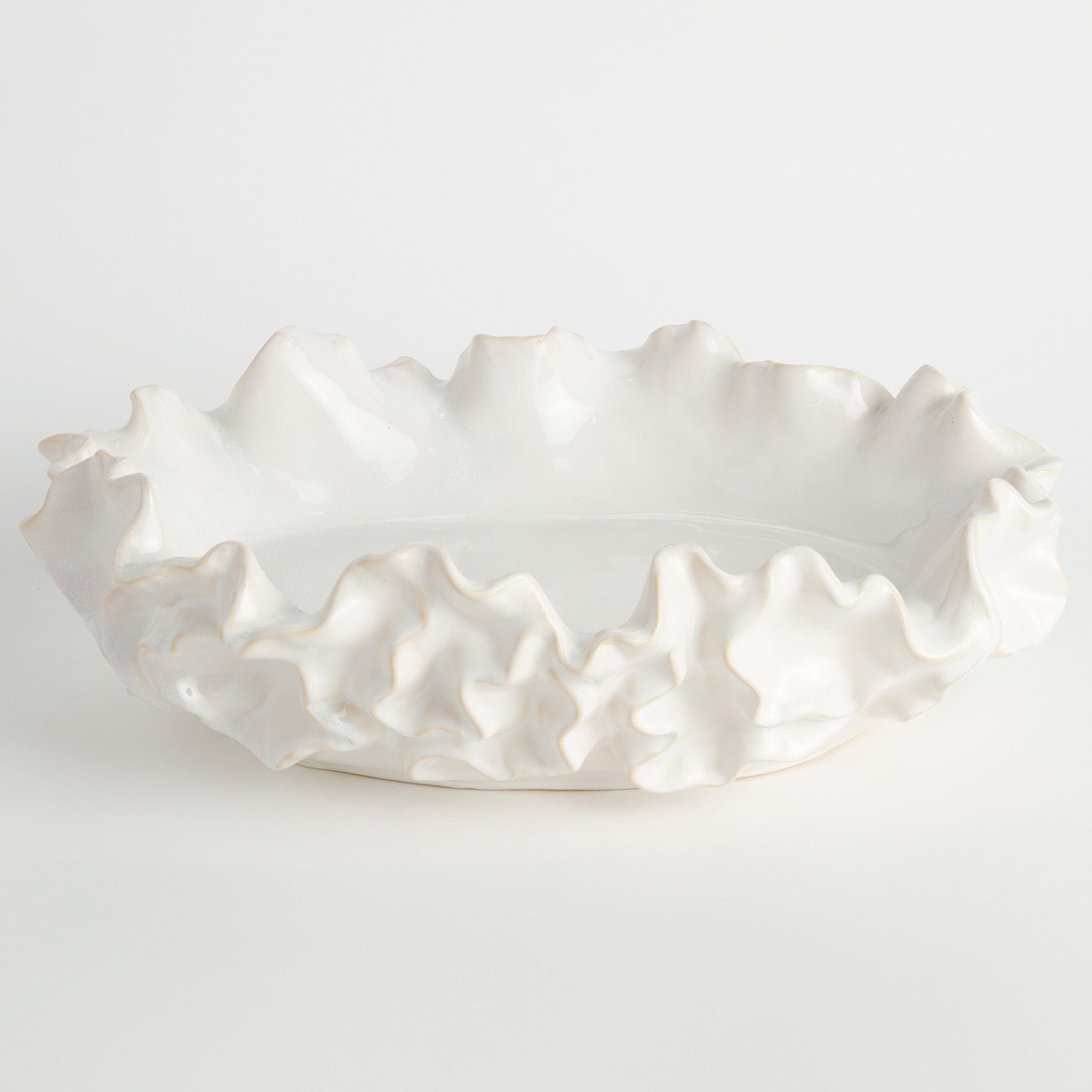 Camilla White Decorative Bowl