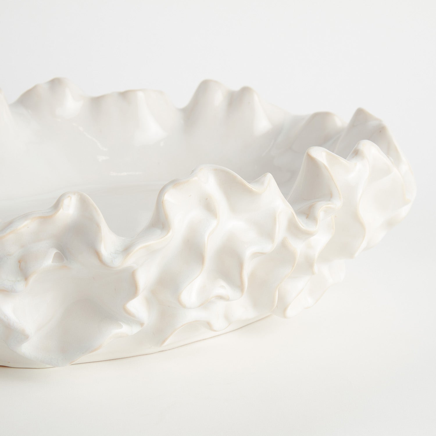 Camilla White Decorative Bowl