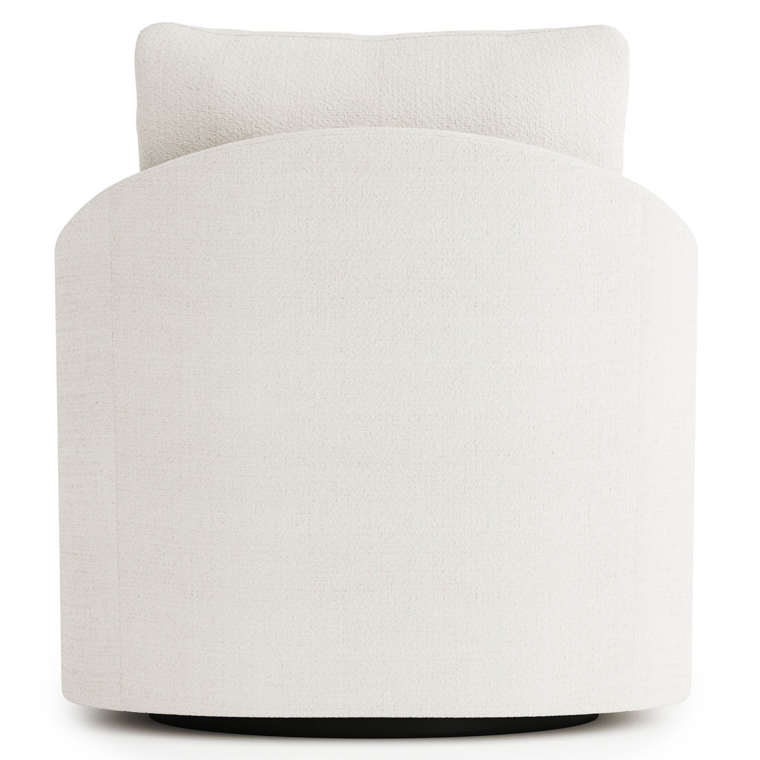 Bernhardt Interiors Astoria White Swivel Chair