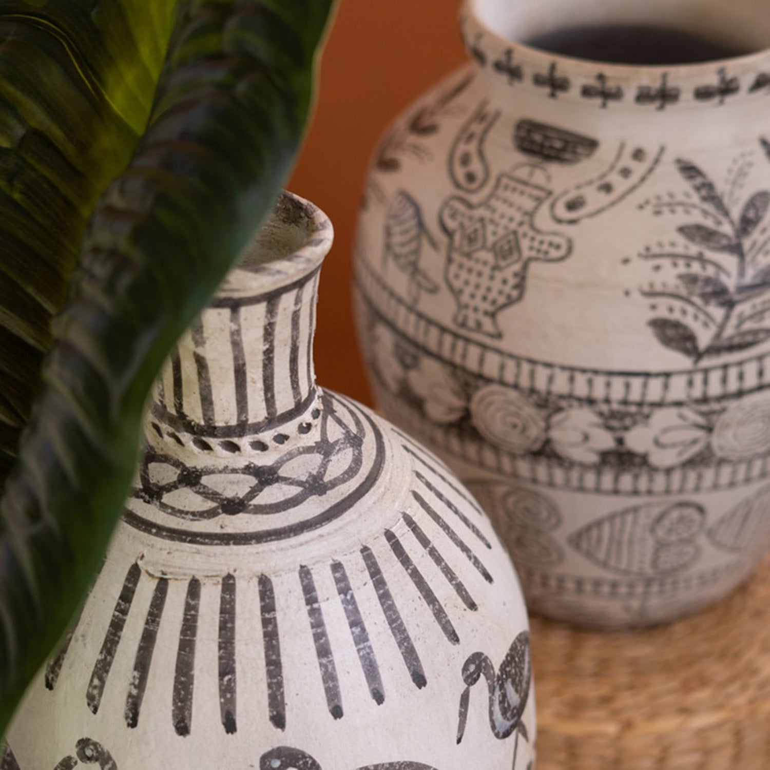 Birds Terracotta Pot