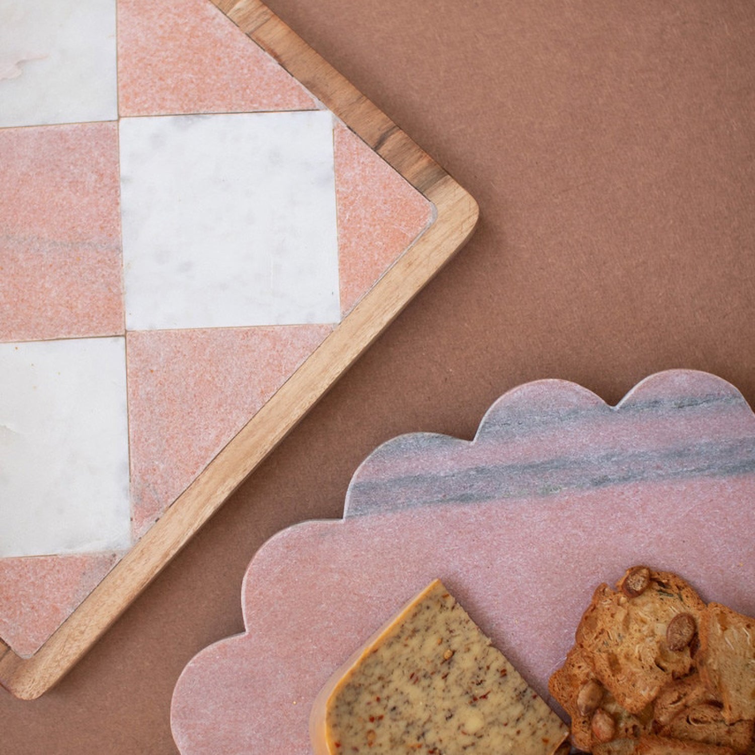 Rectangle Checkered Serving Board