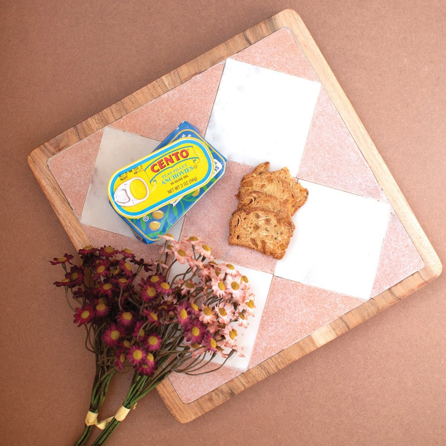 Rectangle Checkered Serving Board