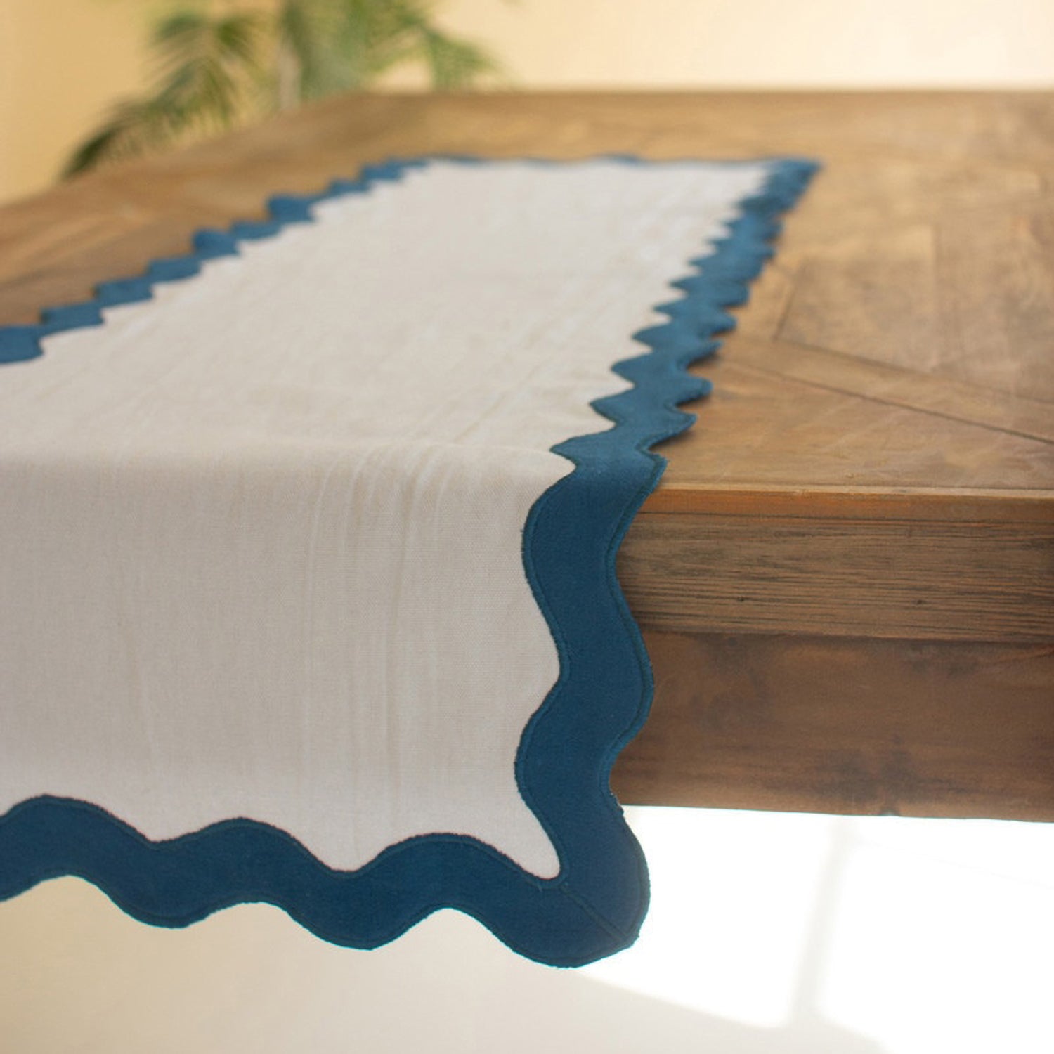 Reversible Cotton Table Runner Set of 3