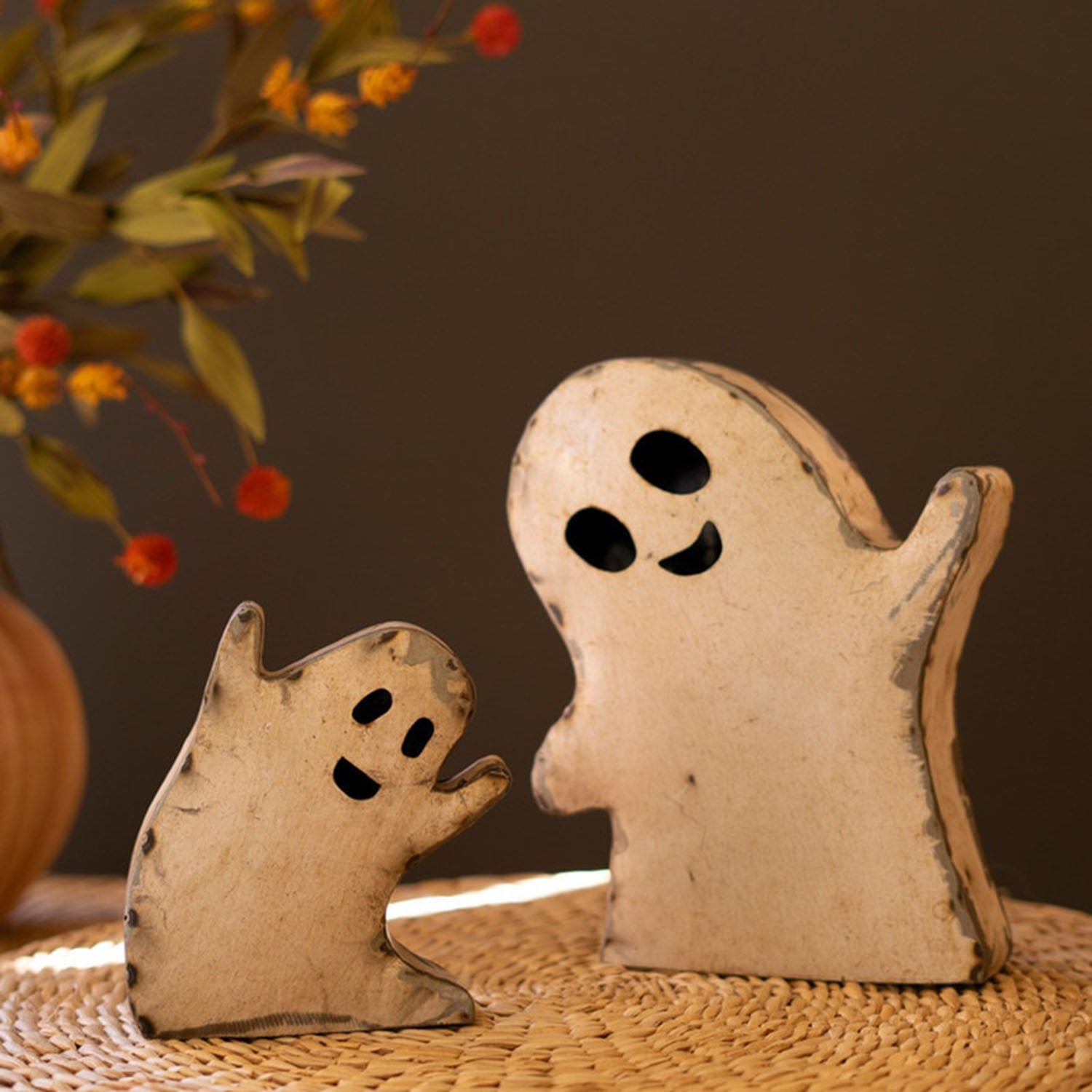 Recycled Ghost Sculpture Set of 2