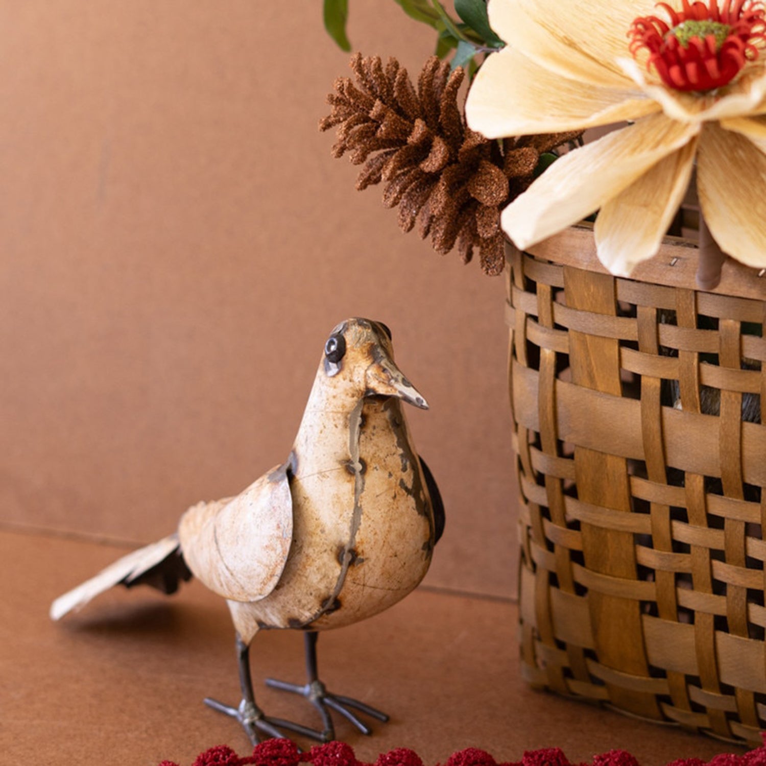 Recycled Metal Dove Set of 2