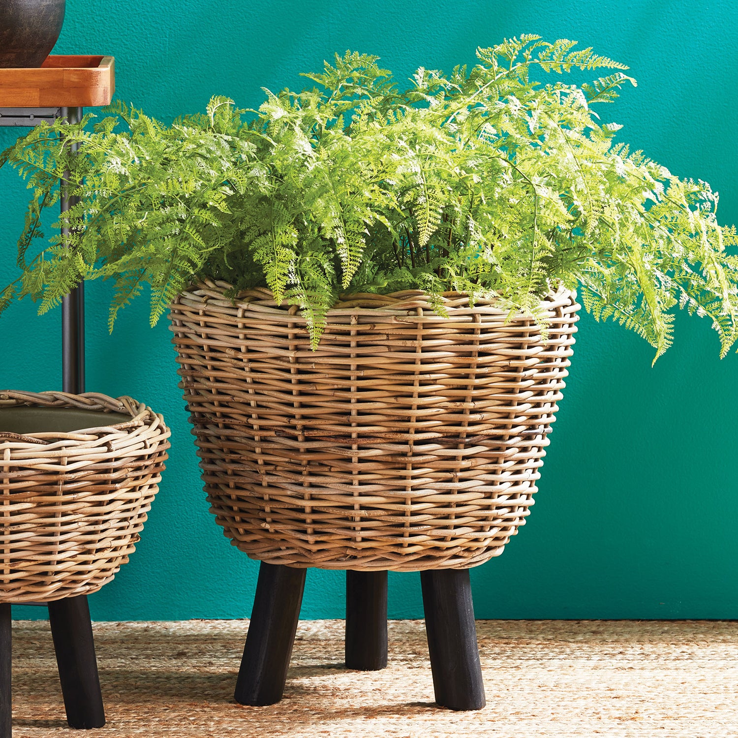 Soft Fern Drop-In Faux Plant