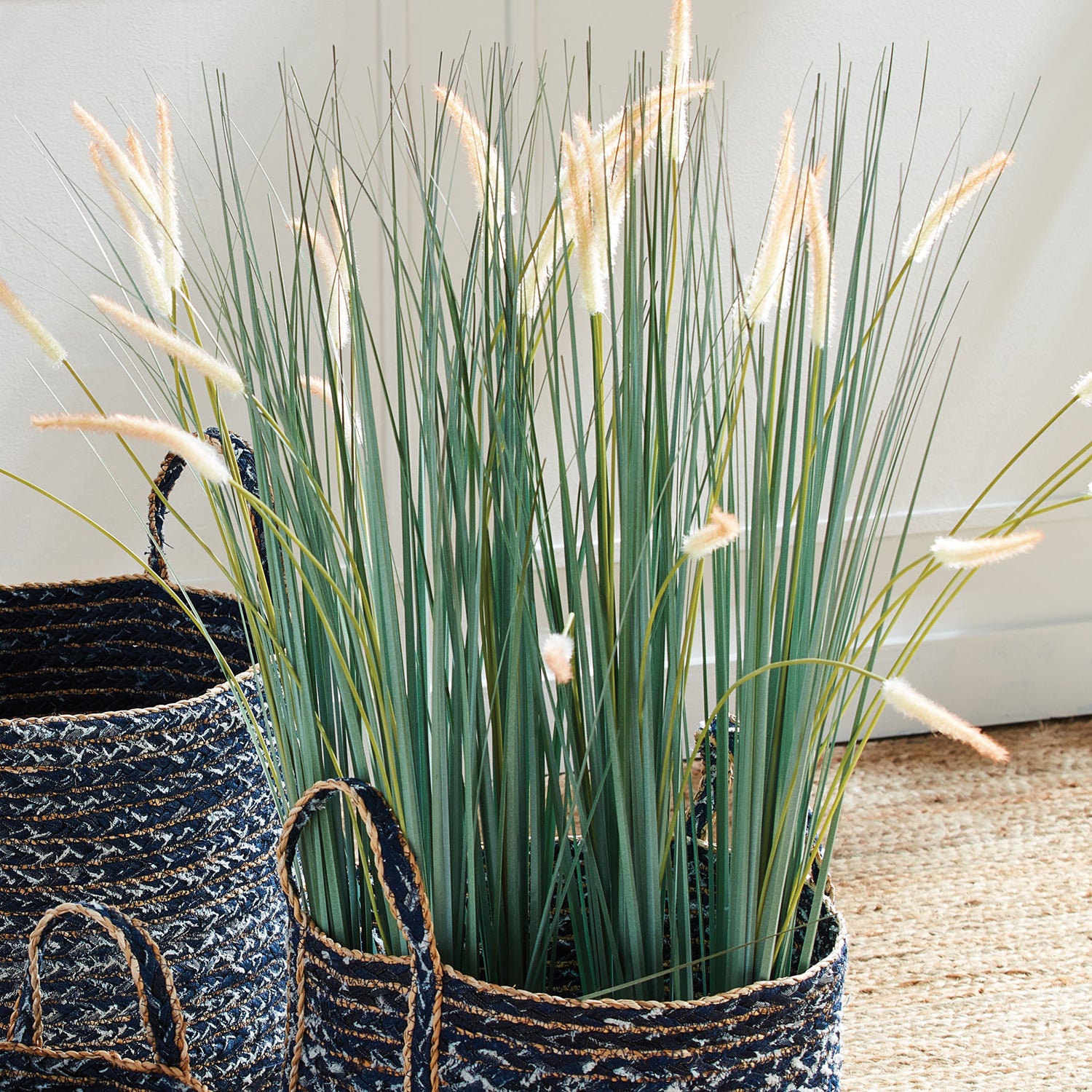 Field Grass 35in Drop-In Faux Plant