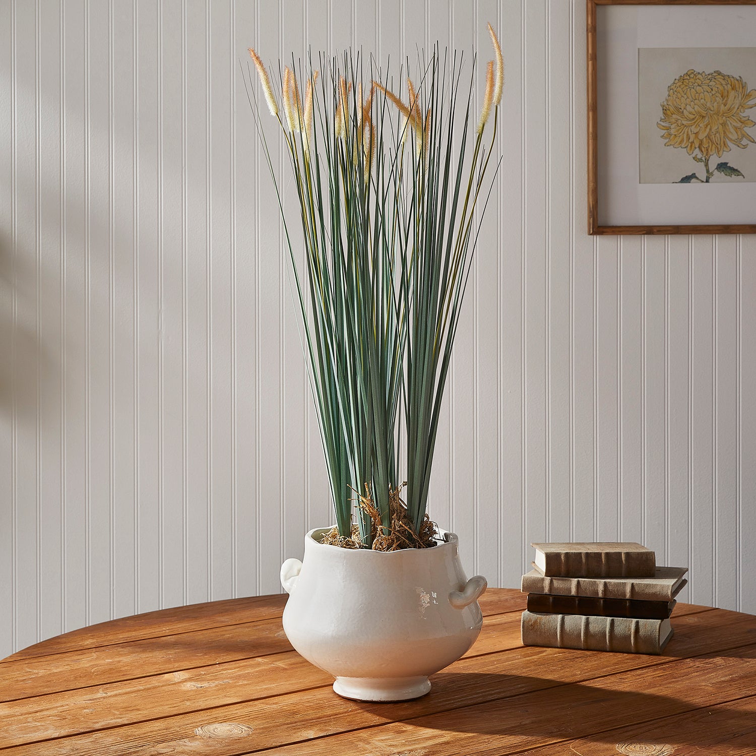 Field Grass 35in Drop-In Faux Plant