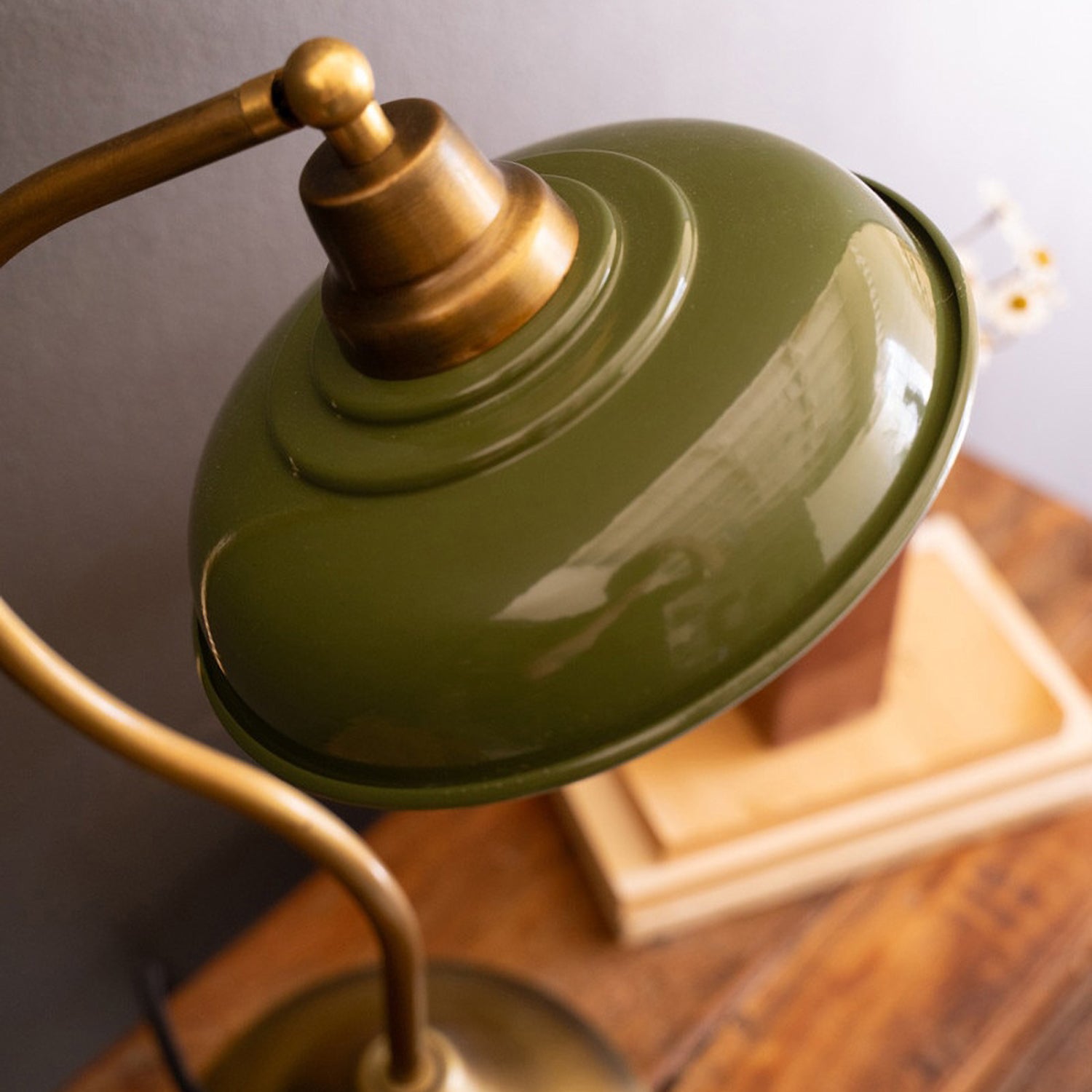 Antique Brass Table Lamp