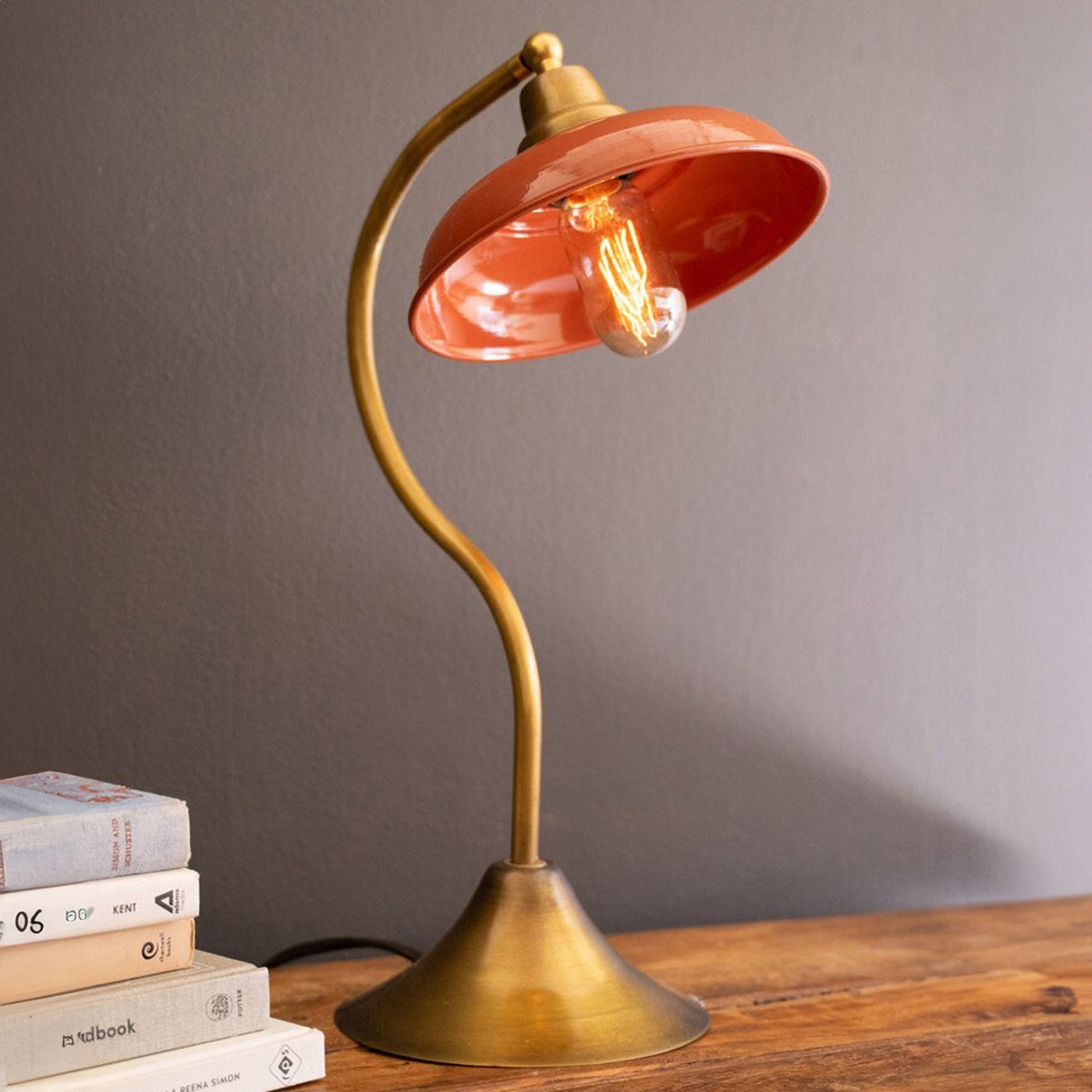 Antique Brass Table Lamp