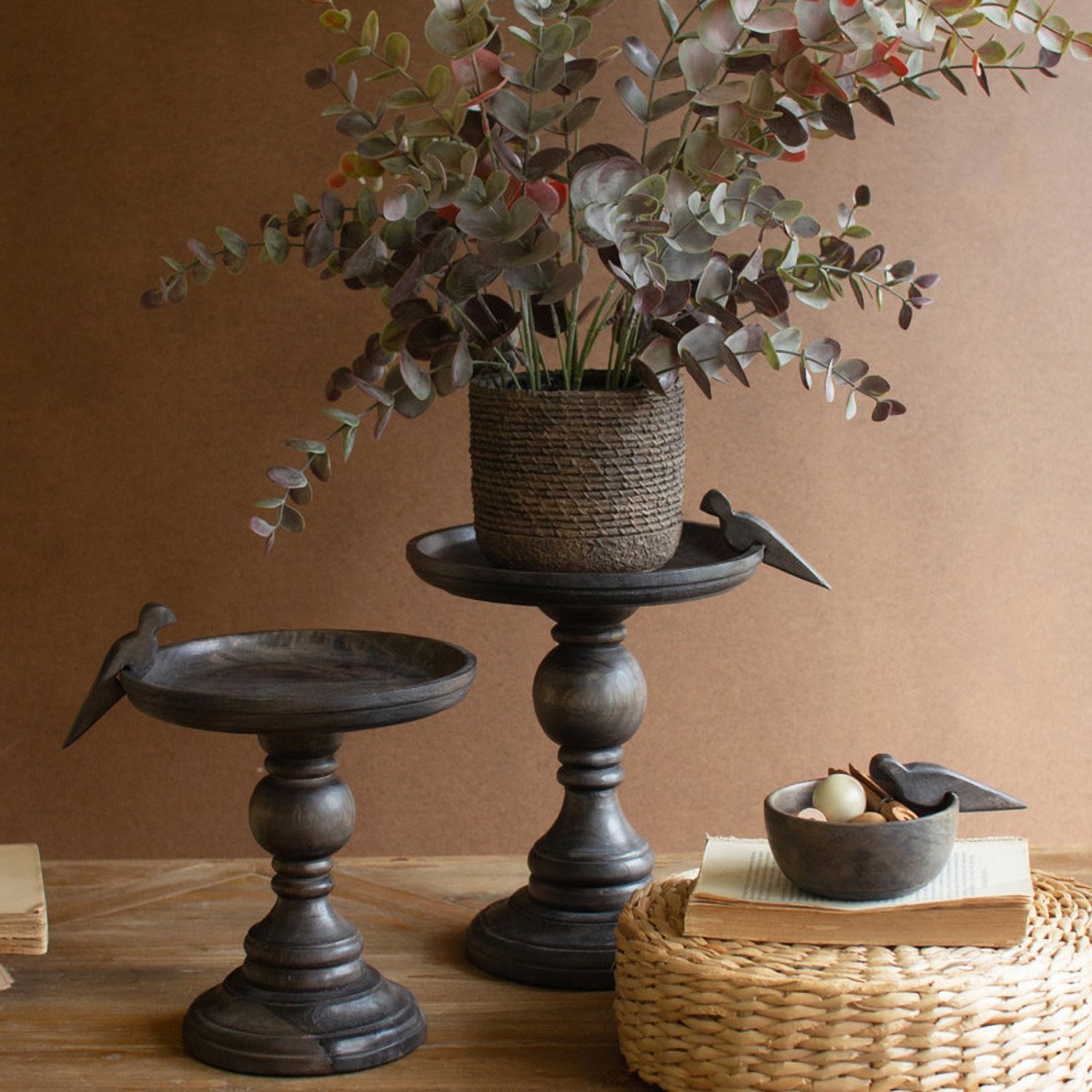 Wooden Display Stand Set of 2