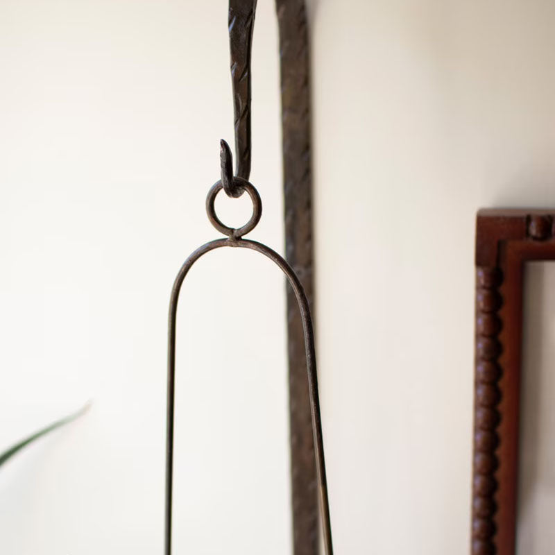 Hanging Oval Wall Taper Candle Holder