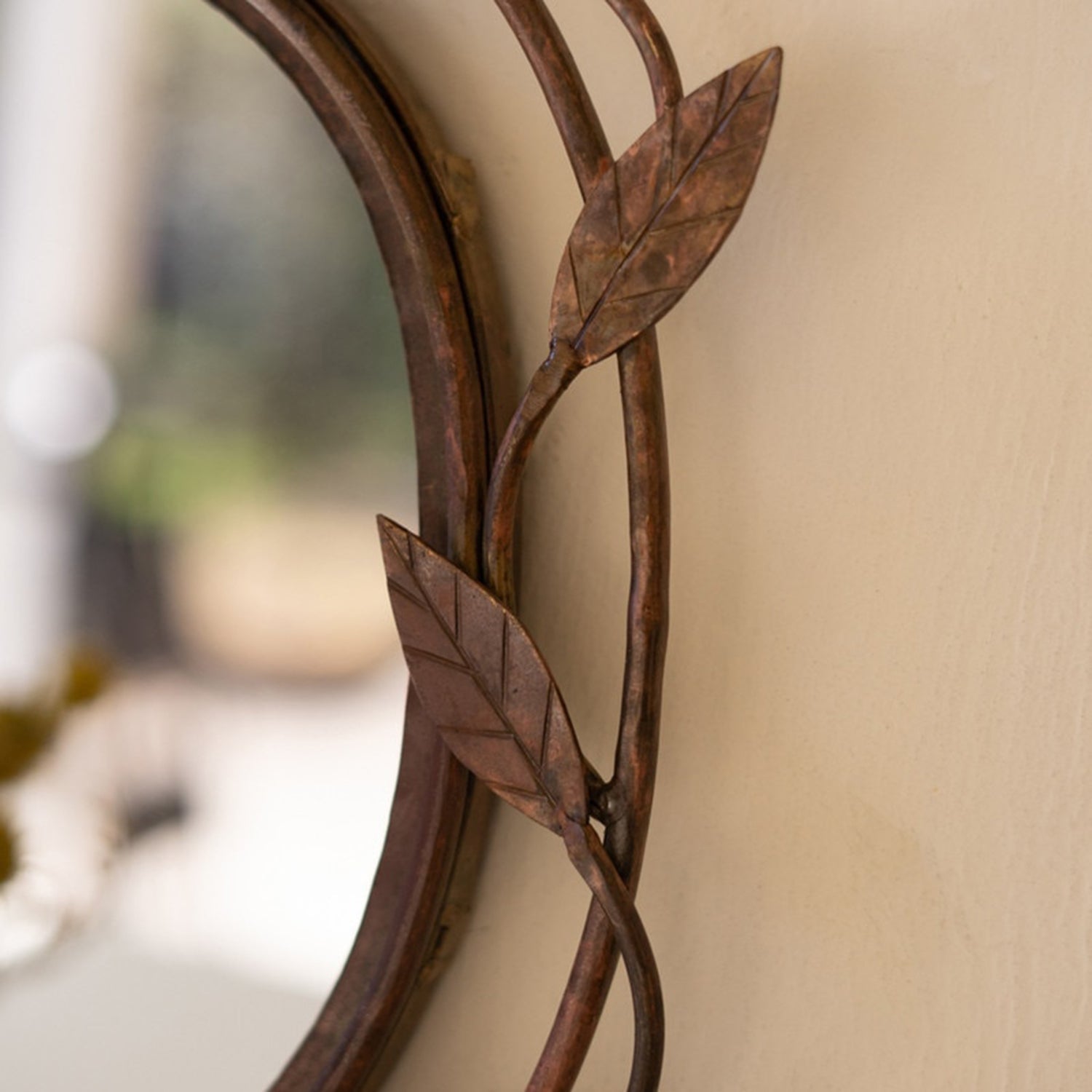 Iron Vine Framed Mirror