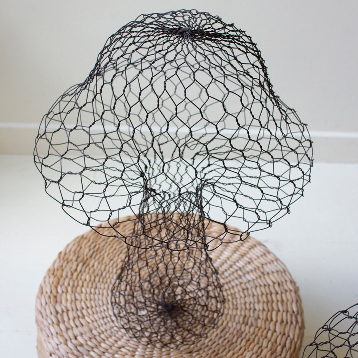 Wire Mushrooms Set of 3