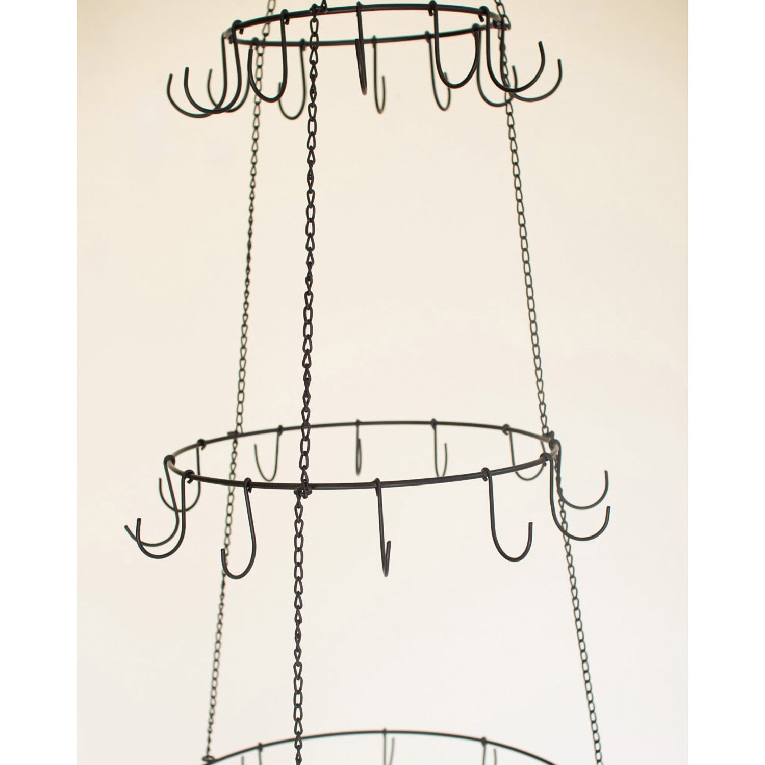 Three Layer Hanging Wire Ornament Tree