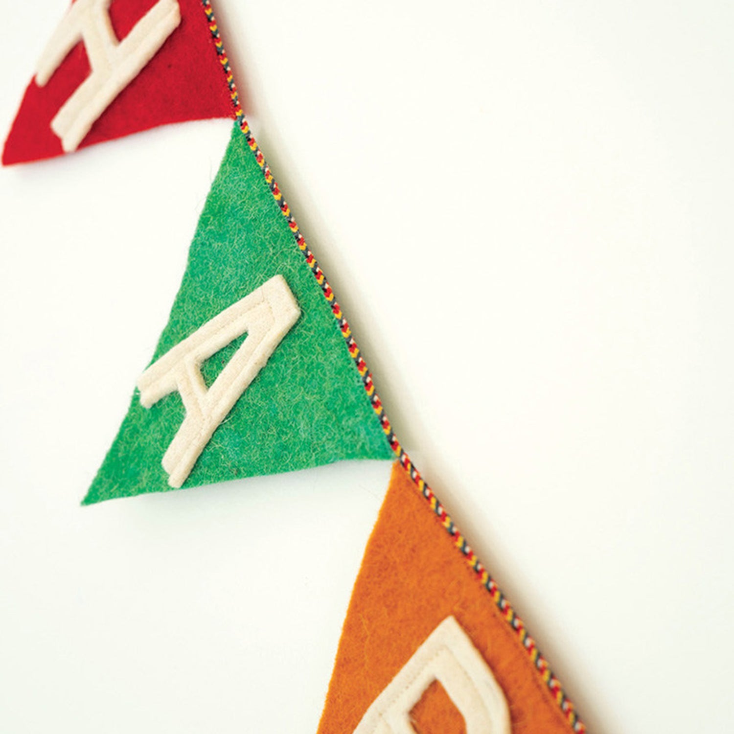 Felt Happy Birthday Garland