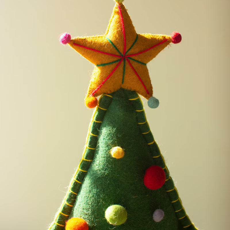 Felt Christmas Tree Sculpture
