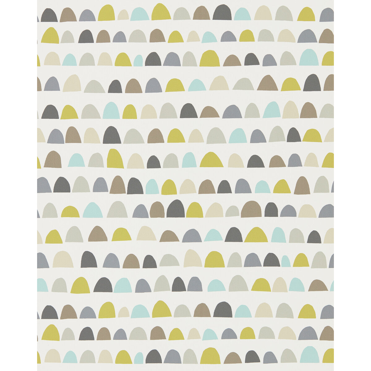 Scion x Kravet Priya Mist/Pear/Pewter Wallpaper