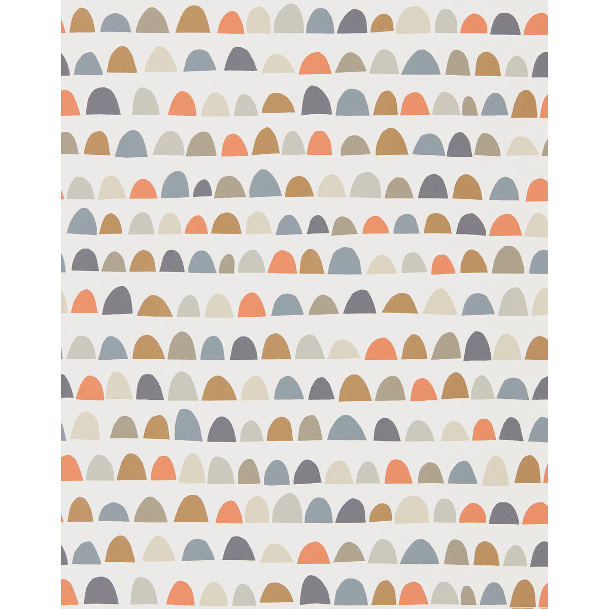 Scion x Kravet Priya Nutmeg/Paprika/Jet Wallpaper
