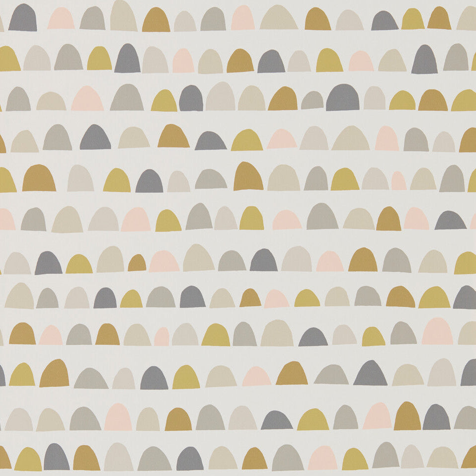 Scion x Kravet Priya Blush/Honey/Linen Wallpaper