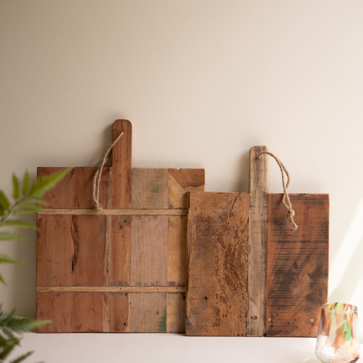 Wood Cheese Board Set of 2