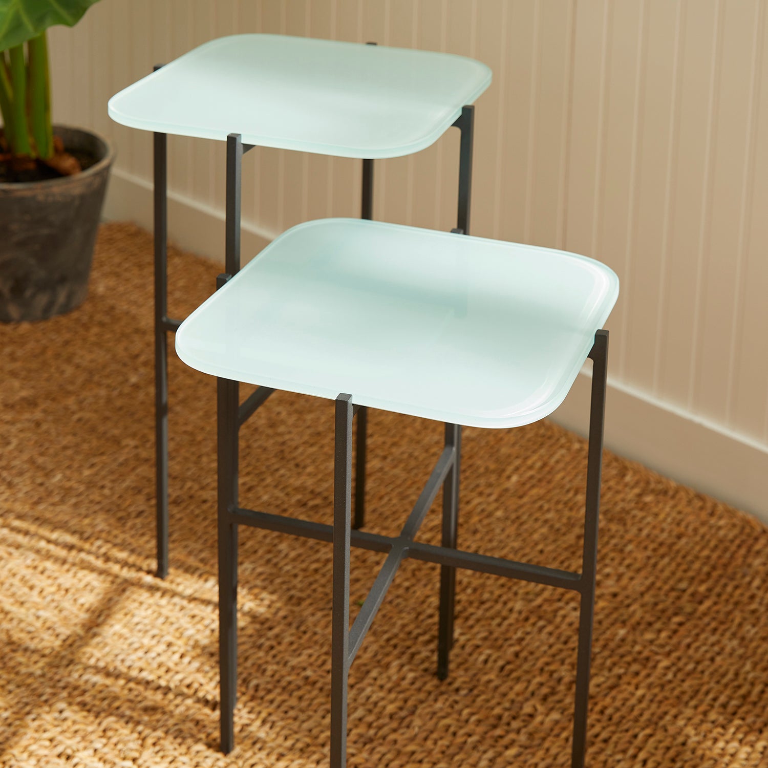 Kenzie Square Table Set of 2