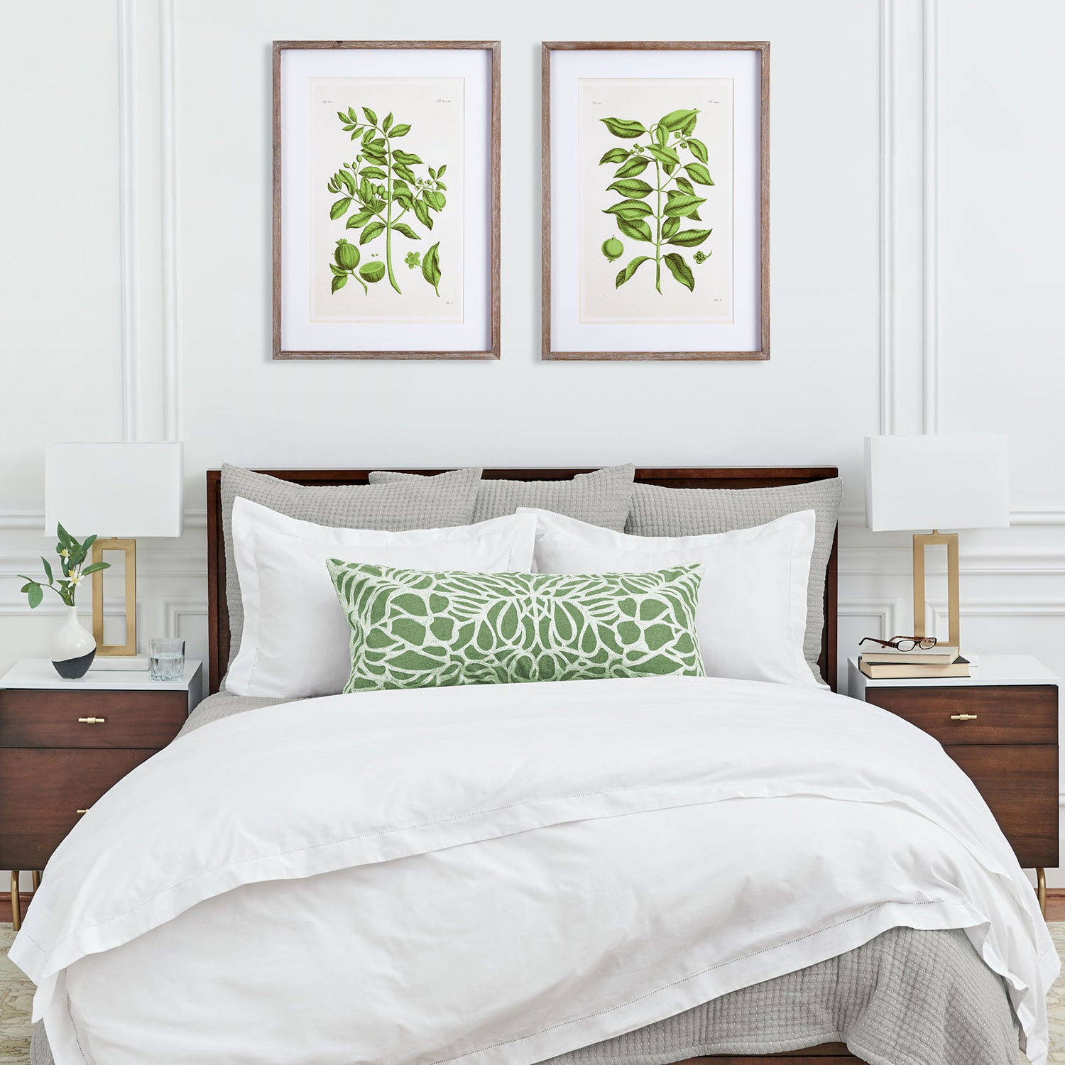 Guava Print Wall Art Set of 2