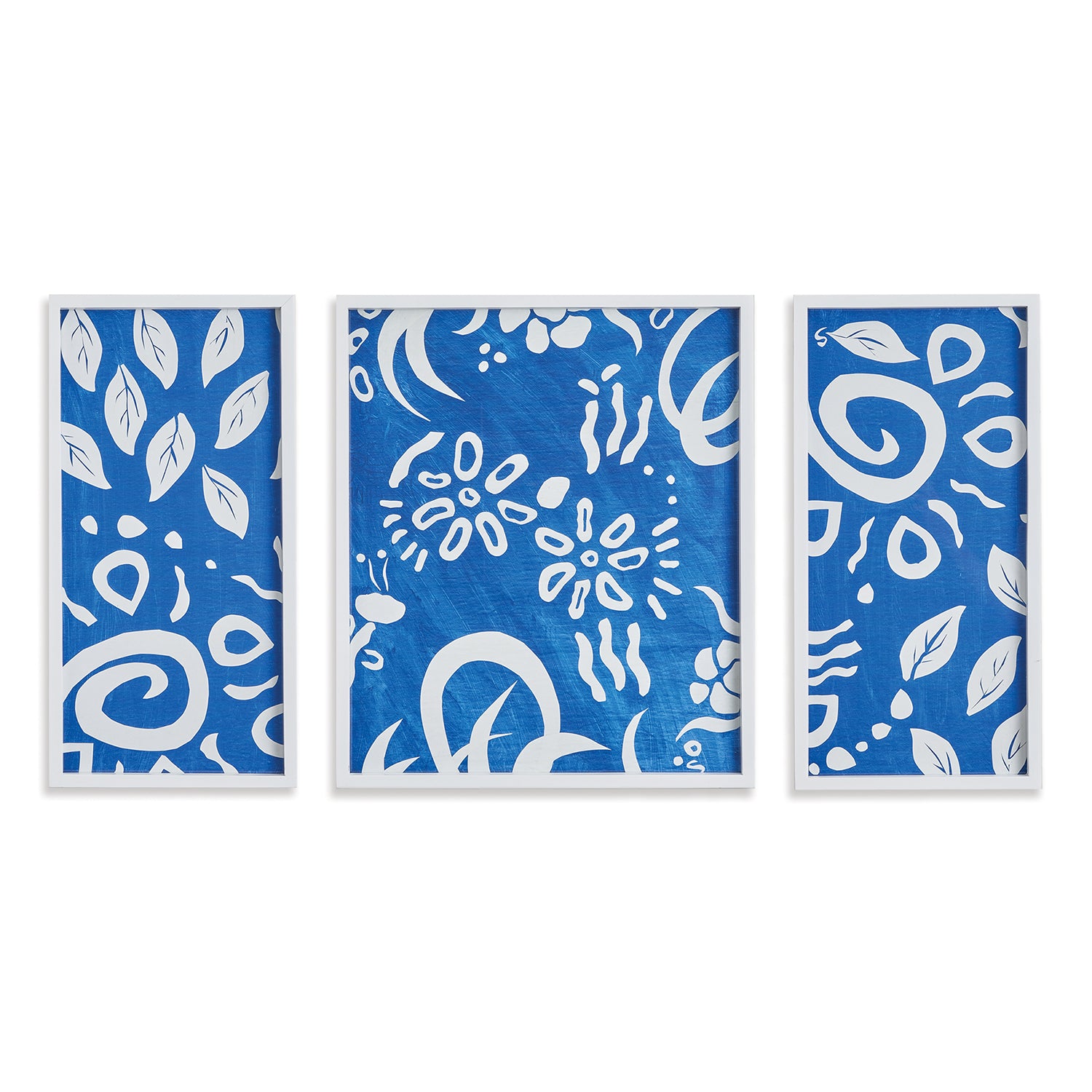 Summer Party Framed Print Set of 3