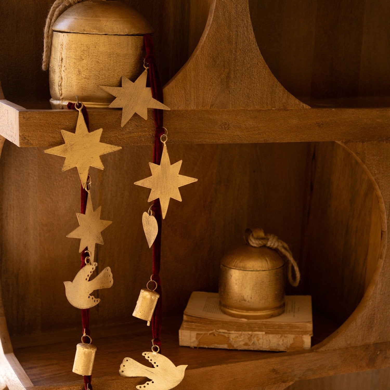 Christmas Charm Garland Set of 4