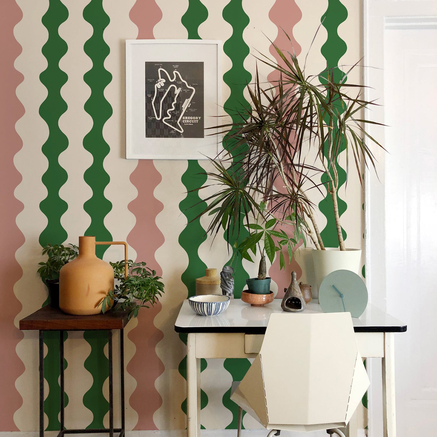 Mitchell Black x Natalie Papier Low Frequency Wallpaper