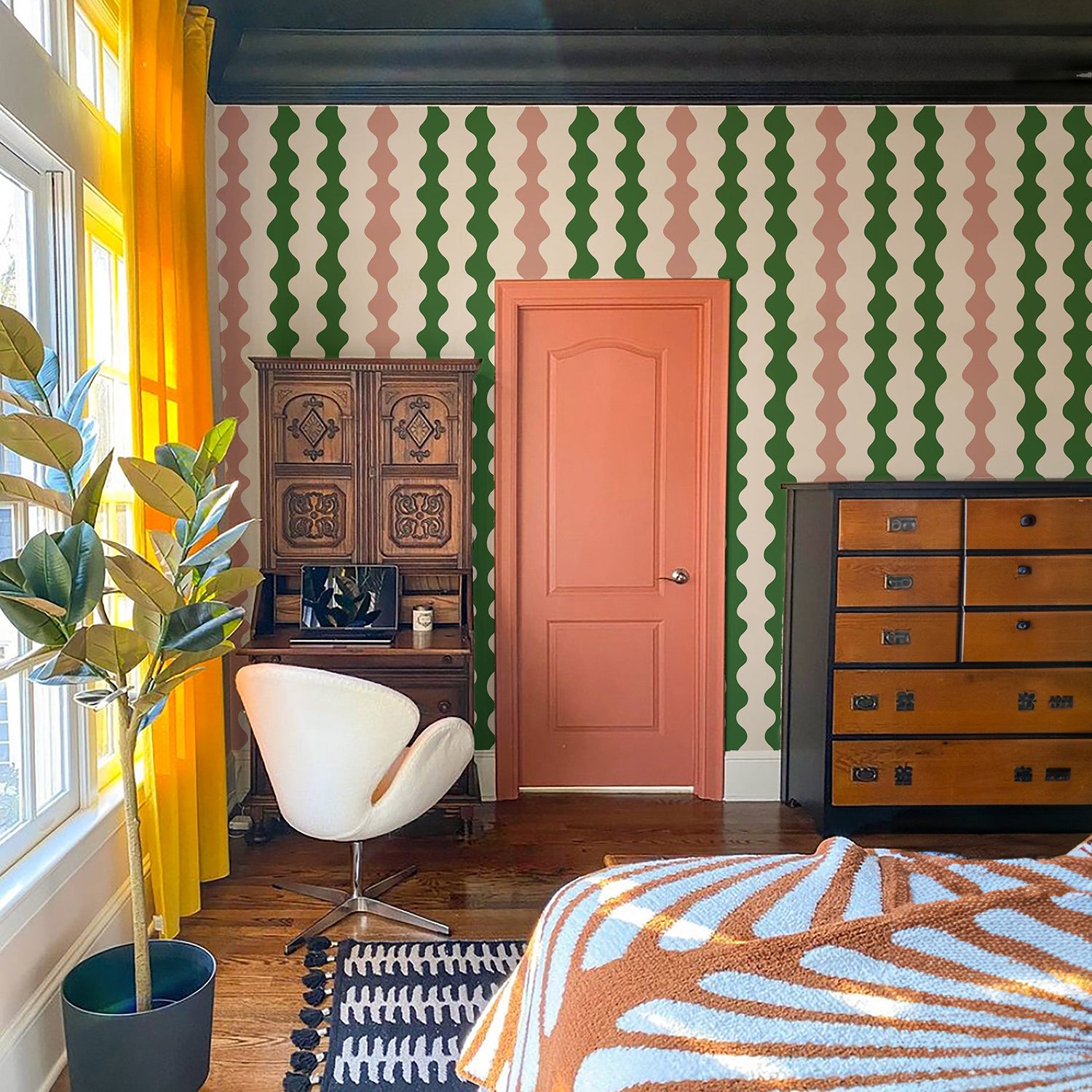 Mitchell Black x Natalie Papier Low Frequency Wallpaper