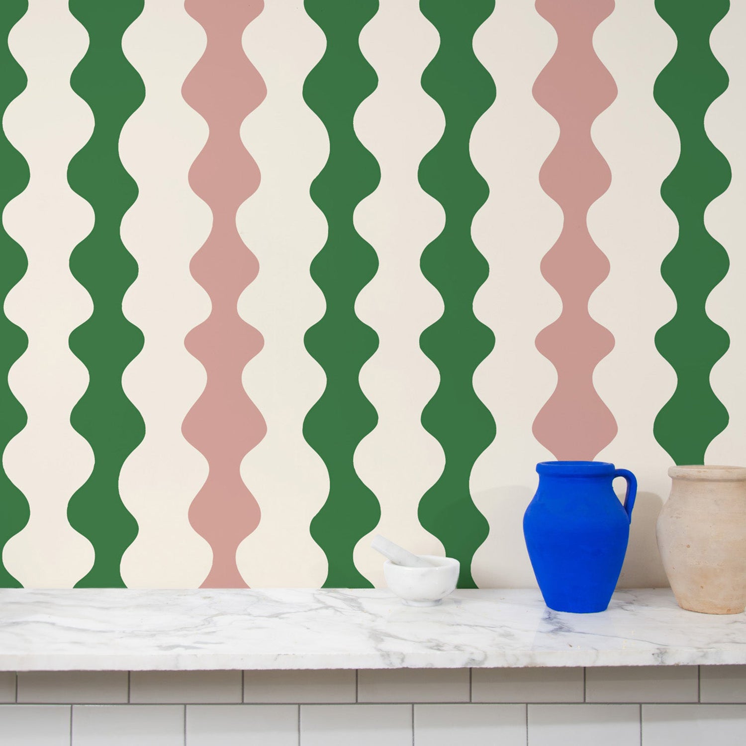 Mitchell Black x Natalie Papier Low Frequency Wallpaper