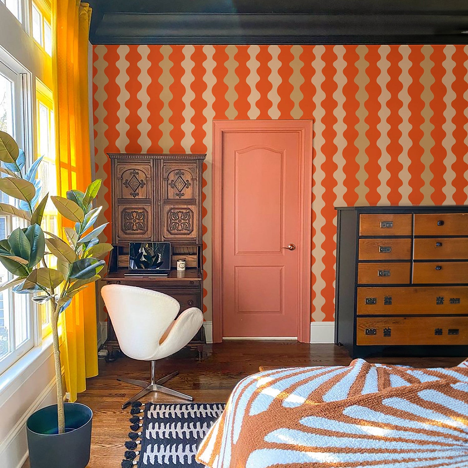 Mitchell Black x Natalie Papier Low Frequency Wallpaper