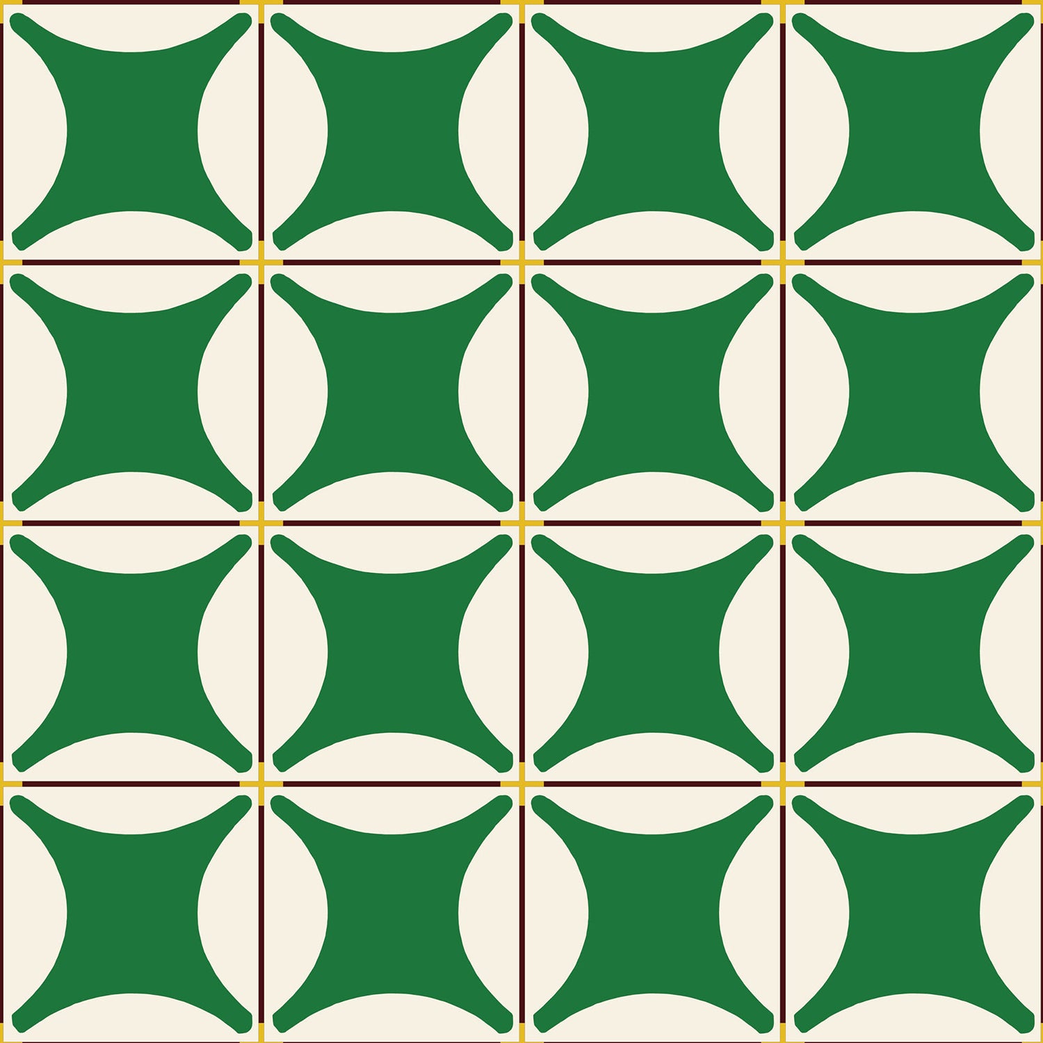 Mitchell Black x Natalie Papier Traveler Tile Wallpaper