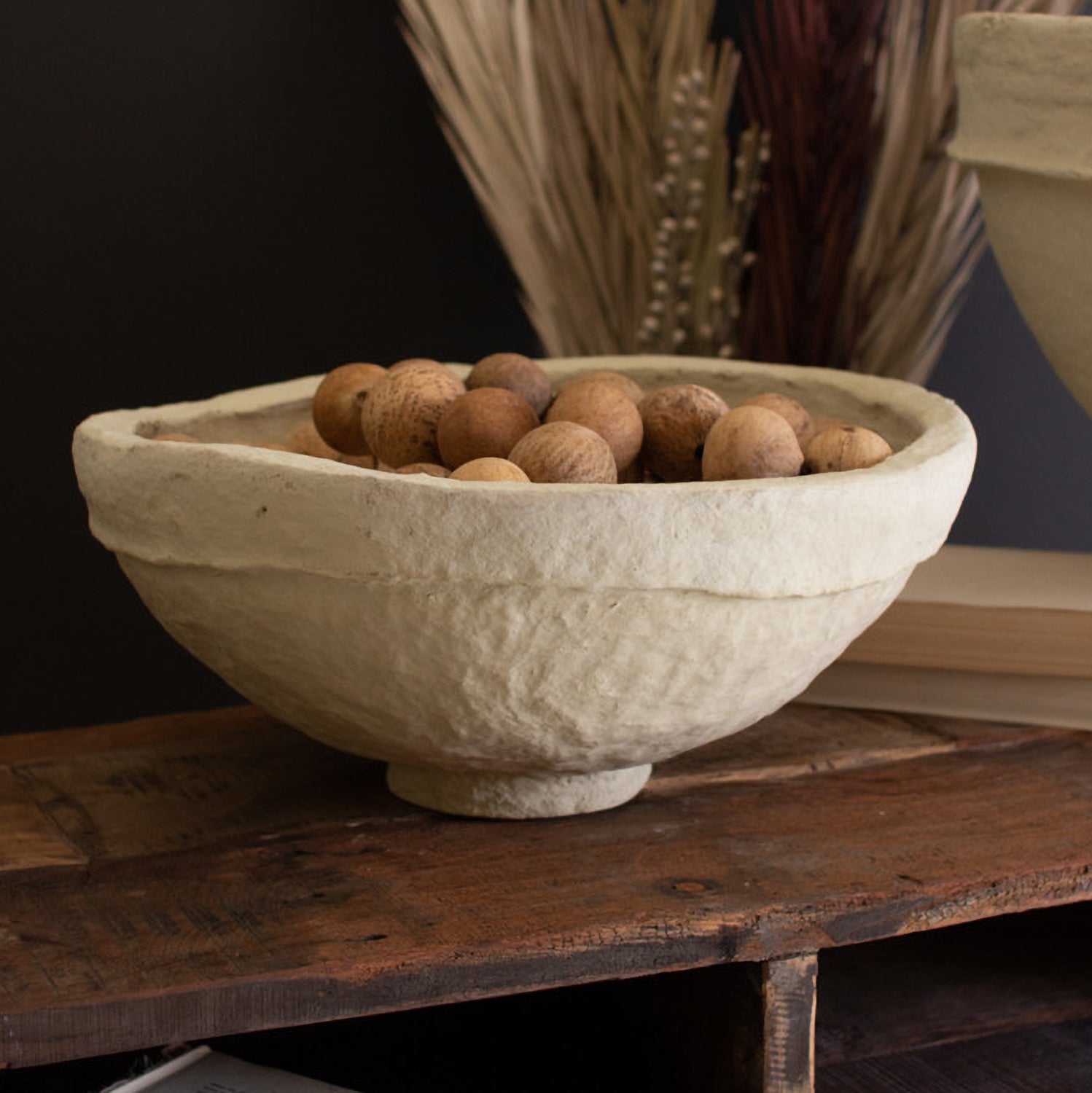 Paper Mache Bowl Set of 3