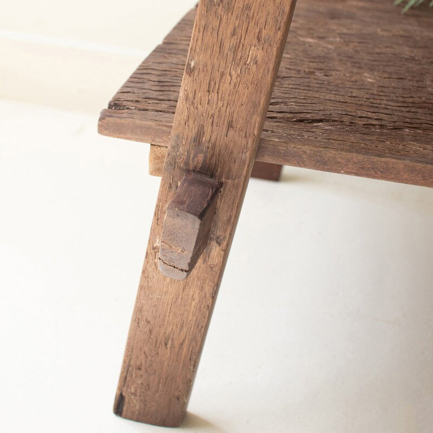 Reclaimed Teak Wood Console Table