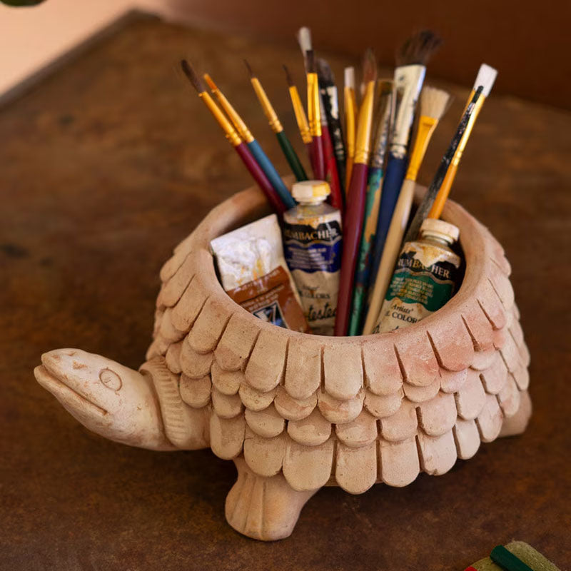 Turtle Terracotta Planter