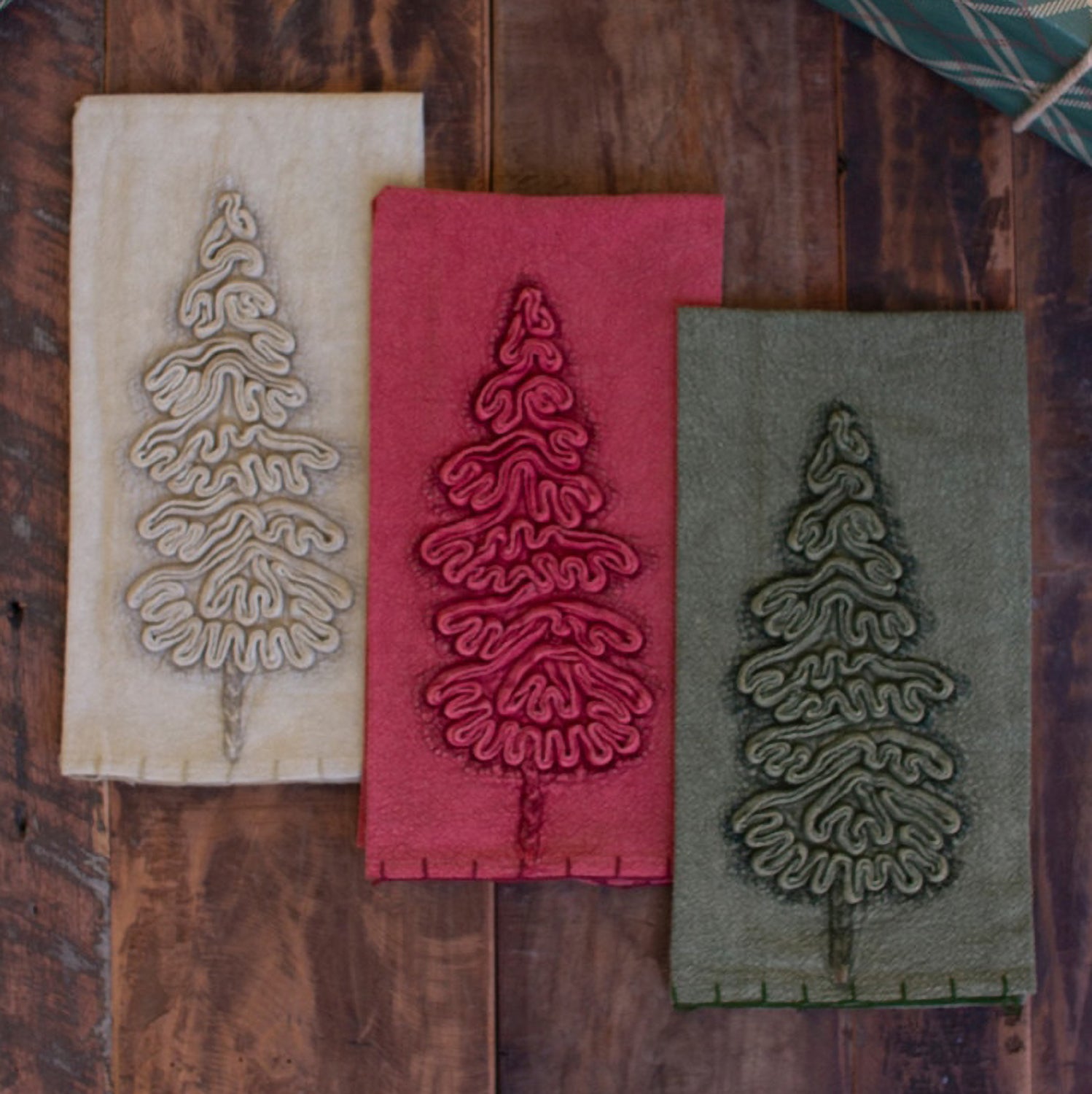 Christmas Tree Kitchen Towel Set of 3